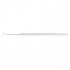 Helveston Muscle Hook Fig. 1 Stainless Steel, 13 cm - 5" Tip Length 8 mm